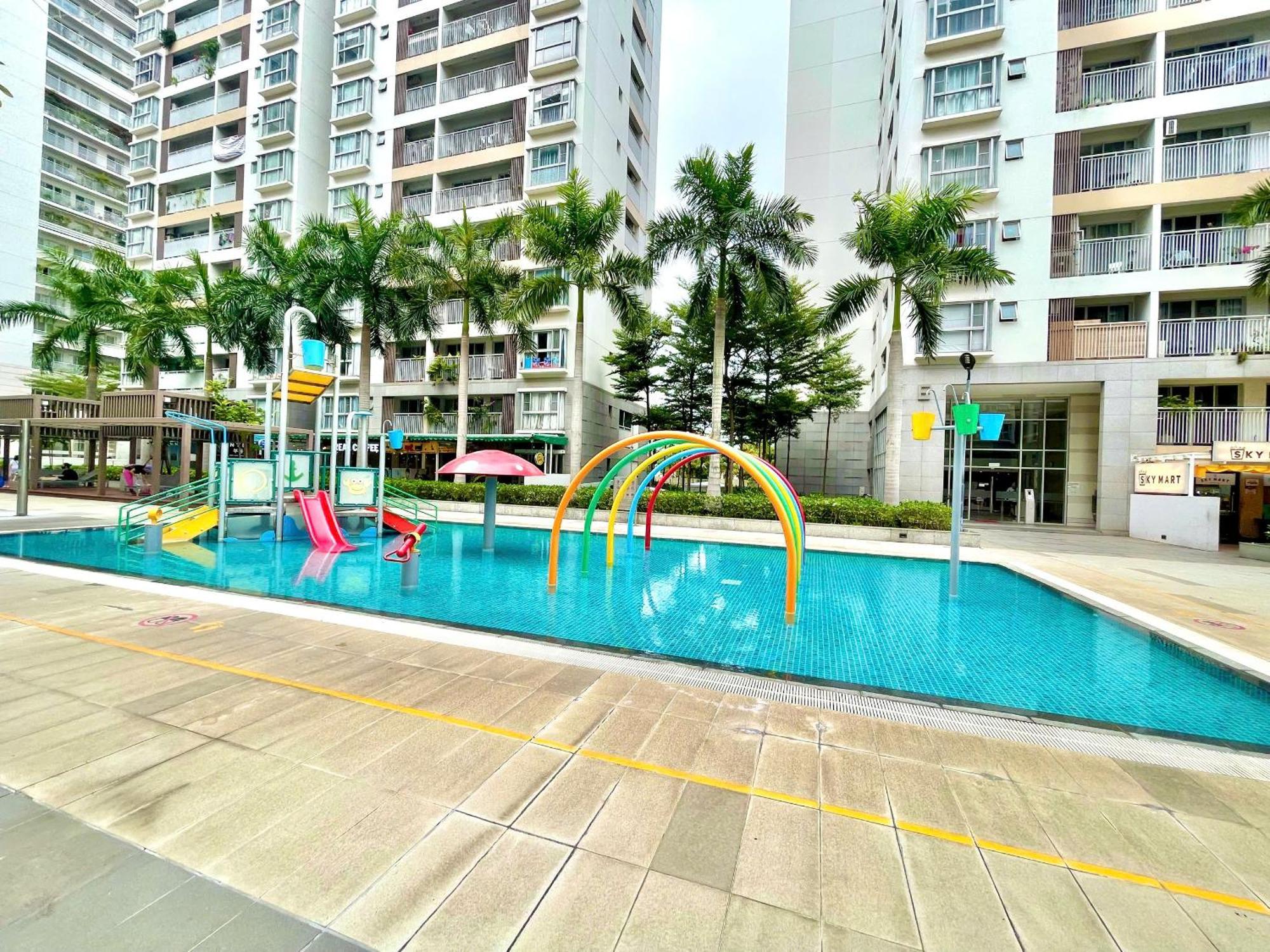 Secc Luxury 2-Br Apartment, Scenic Valley, Saigon Exhibition And Convention Center, Fv Hospital, Phu My Hung District 7 Ho Si Minh-város Kültér fotó